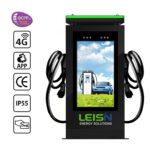 Carregamento rápido de 60-80 kW + publicidade digital