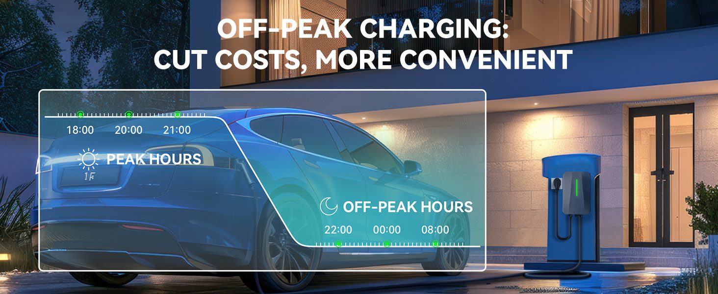 Carregador AC ev evse estação de carregamento de veículos elétricos