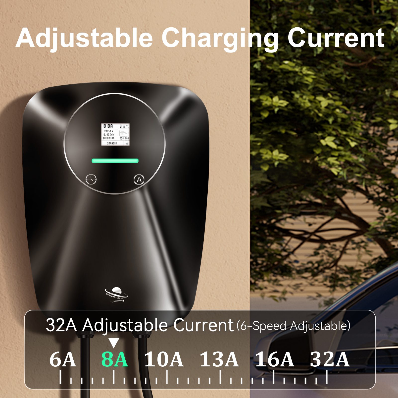 caixa de parede ev carregador