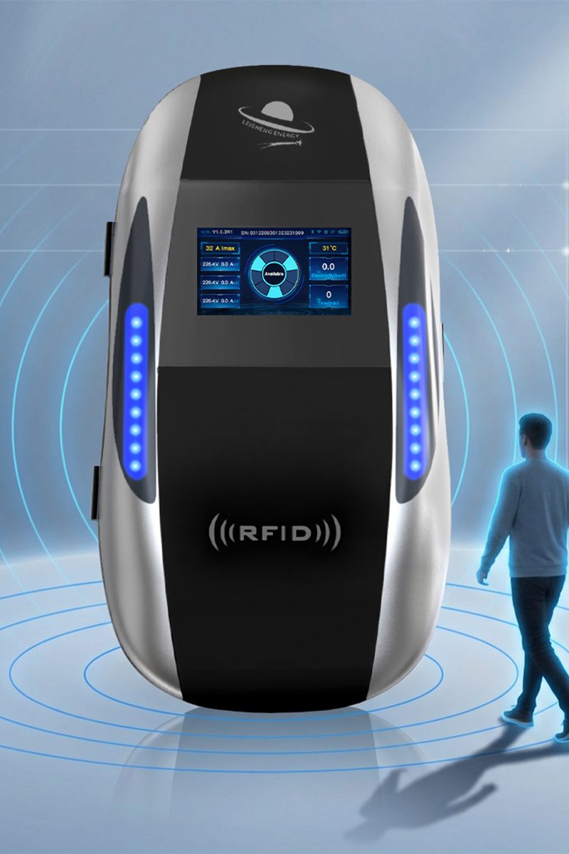 Carregador EV com função de radar