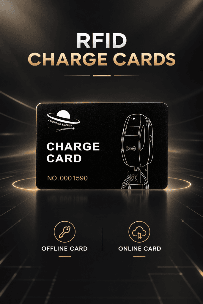 Cartão de carregamento RFID para carregador EV