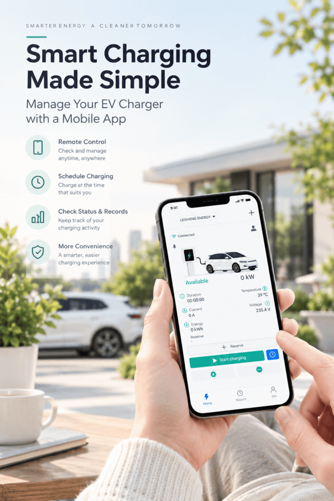 Carregamento inteligente para carregador EV